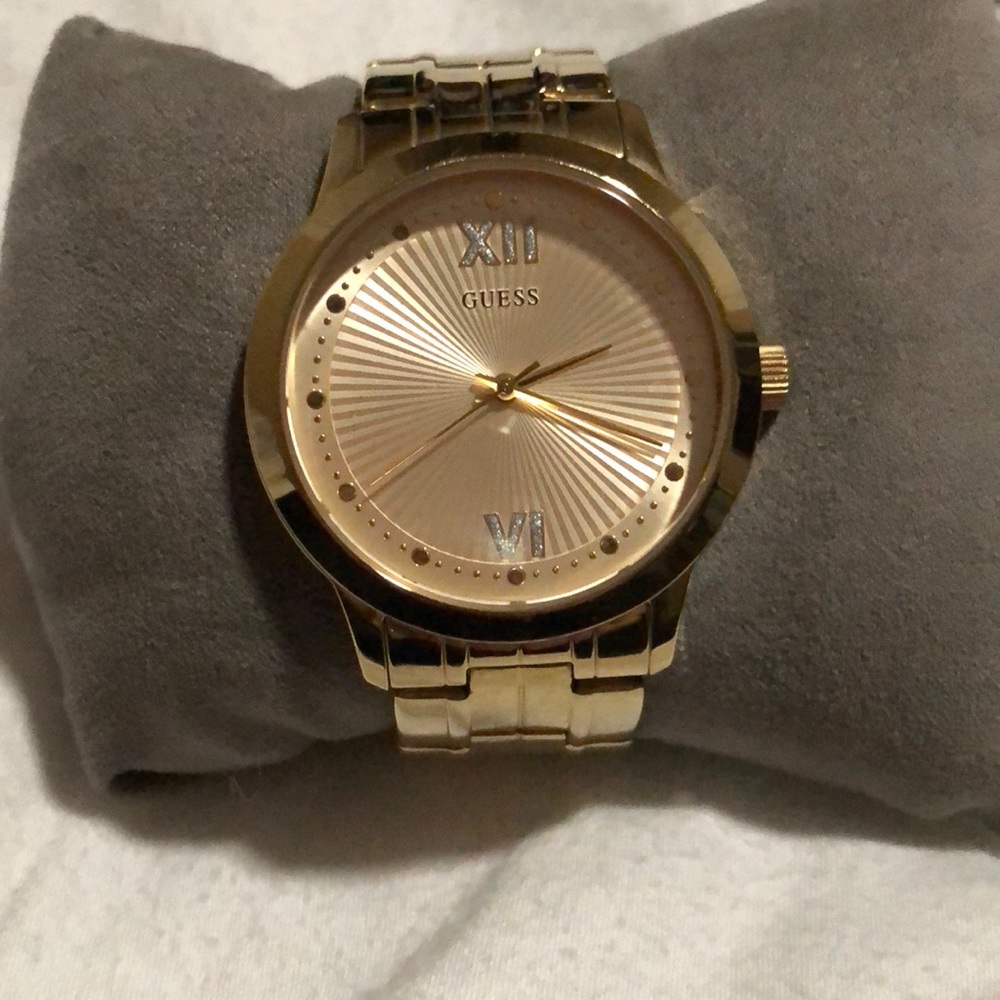 Guess Gold Plated Women’s Watch